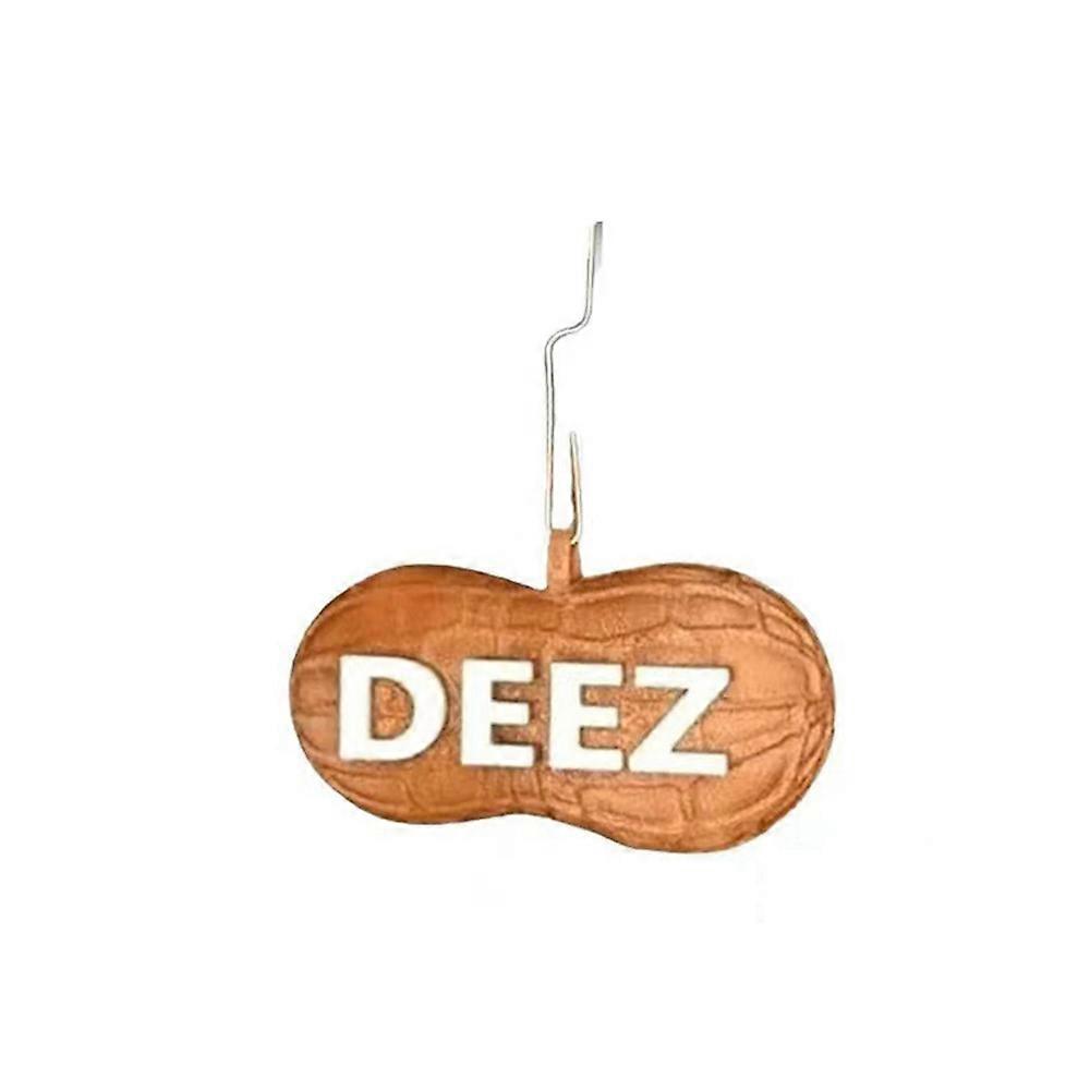 Christmas Funny Peanuts Ornaments Deez Nuts Xmas Tree Hanging Decorations Party
