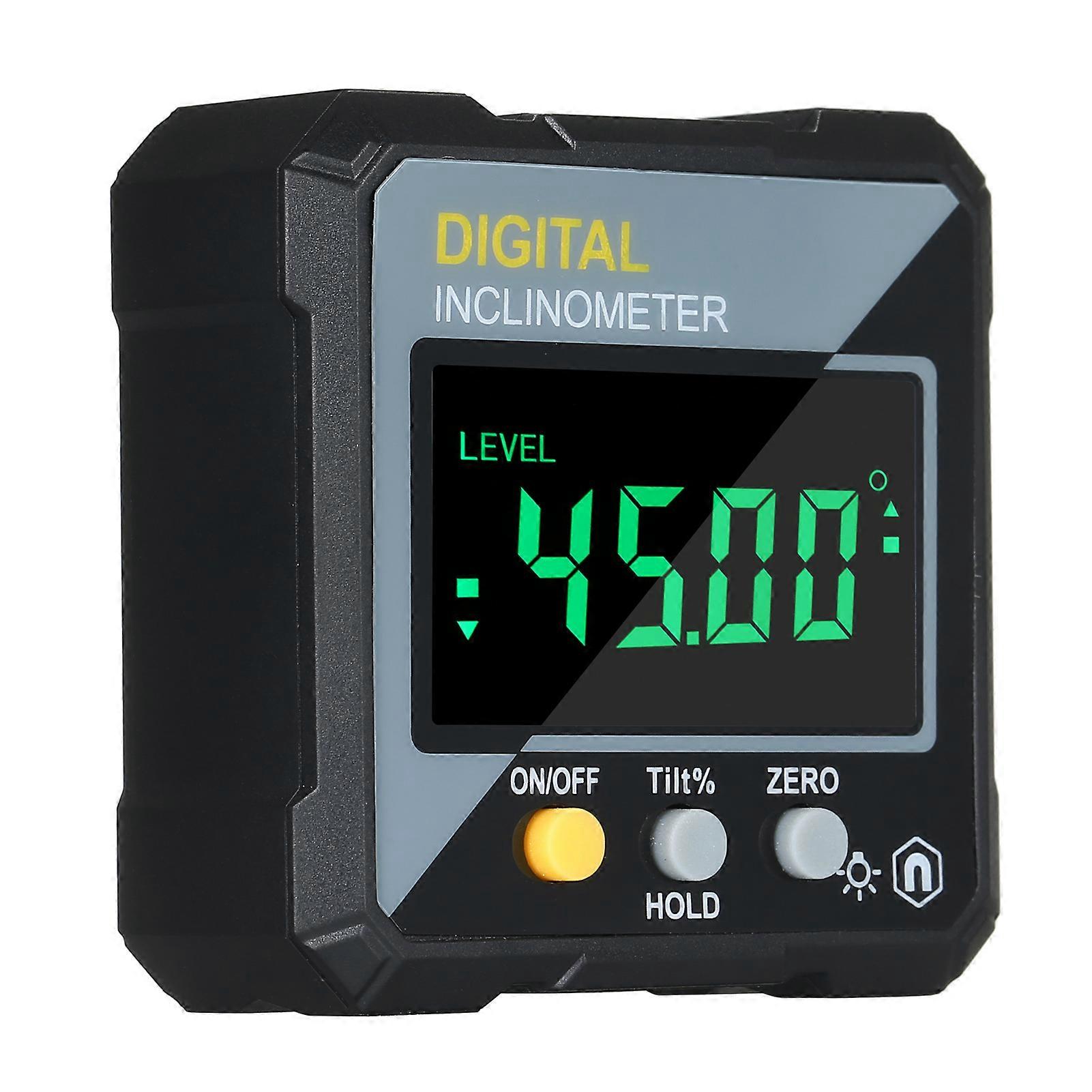 Digital Level Protractor Inclinometer Fire-side Mag-netic Level Angle Meter Angle Finder Level Box Angle Measuring Tool