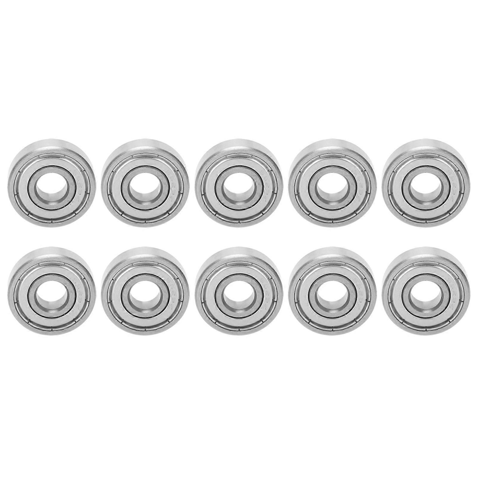 10 Pcs Roulements à billes en acier inoxydable Pièces de roue de patinage à roulettes à vitesse élevée de rotation S629Z