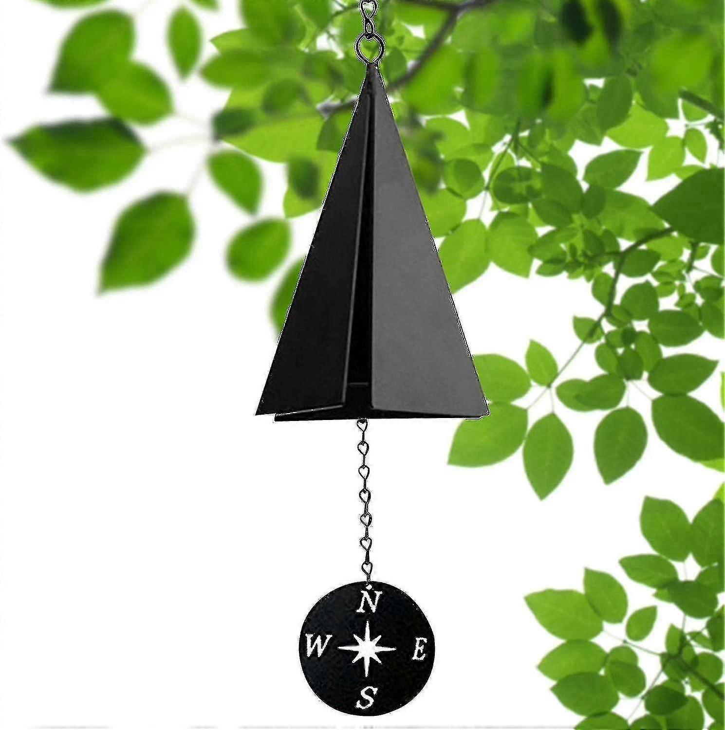 Iron Triangle Wind Chime Pendant Courtyard Bell Decoration