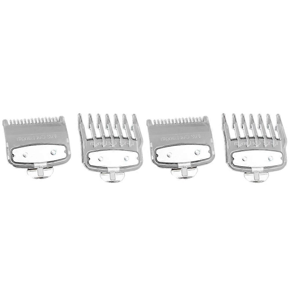 4x for Hair Clipper Guide Comb Set Standard Guards Attach Trimmer Style Parts 1.5mm+4.5 mm