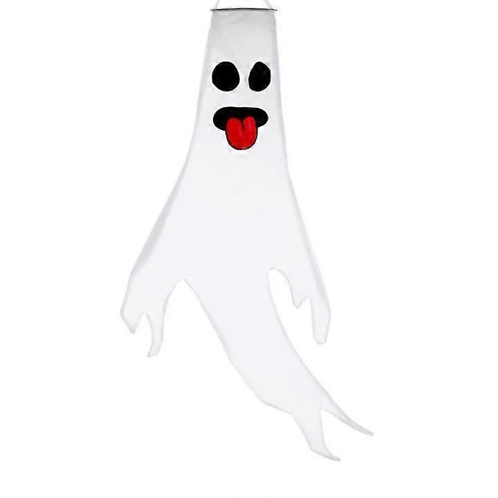 Halloween Decoration Ghost Hair Dryer Ghost Festival Printing Led Light-emitting Ghost Pendant Venue Layout Props Ghost