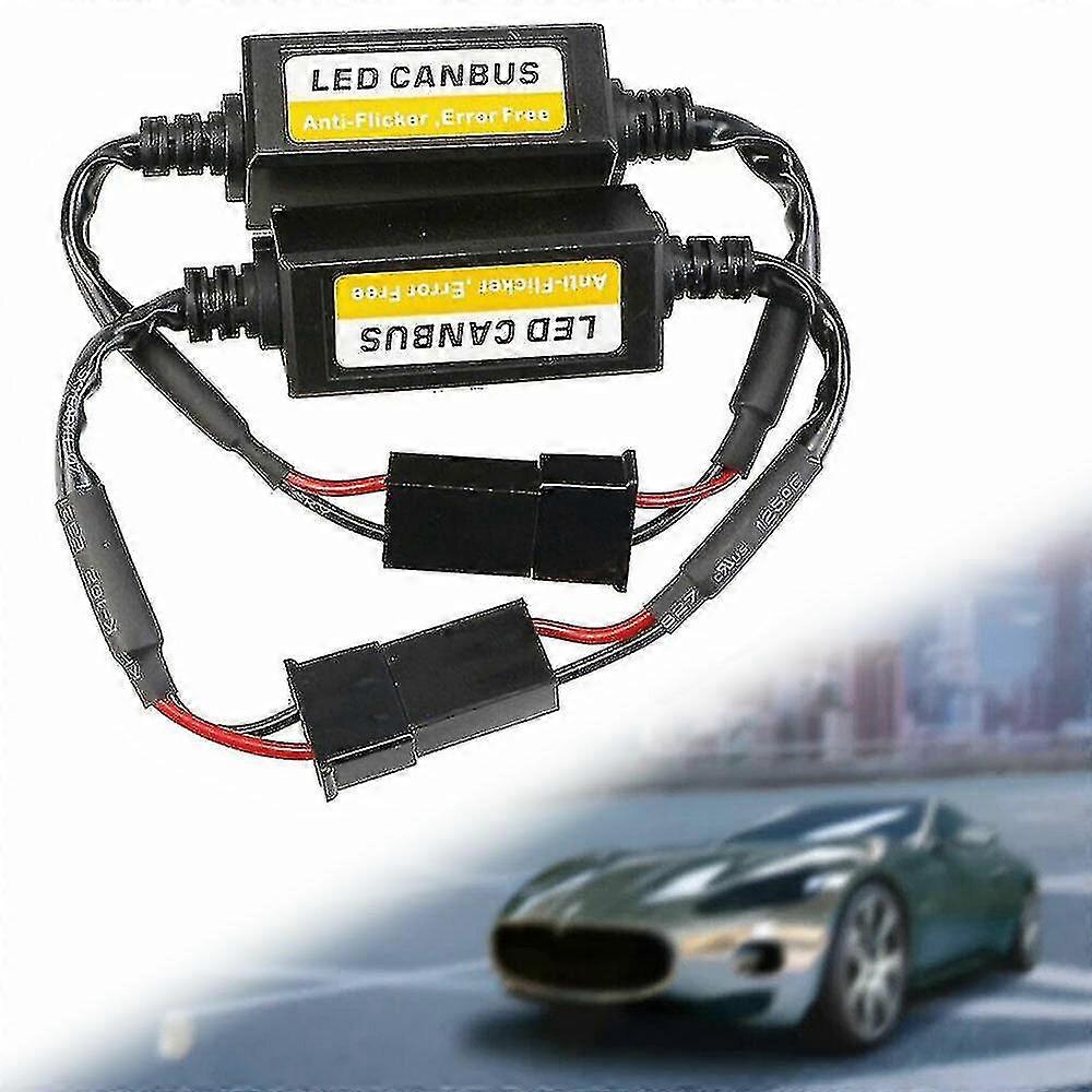 2x H7 Led Scheinwerfer Canbus Fehlerfreie Warnung Widerstände Decoder Anti Flicker Deutschland