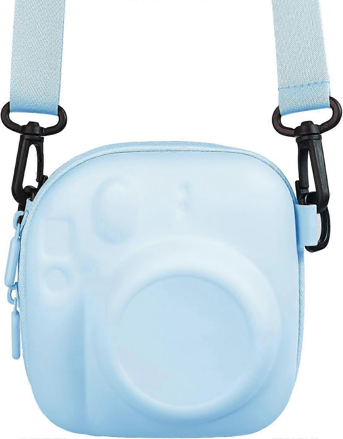 Camera Protective Case for  Camera, Hard Carrying Case EVA Storage Protective Bag with Shoulder Strap for Fuji Mini 99/90/40/EVO/12/11/10/9/8/7+ Insta