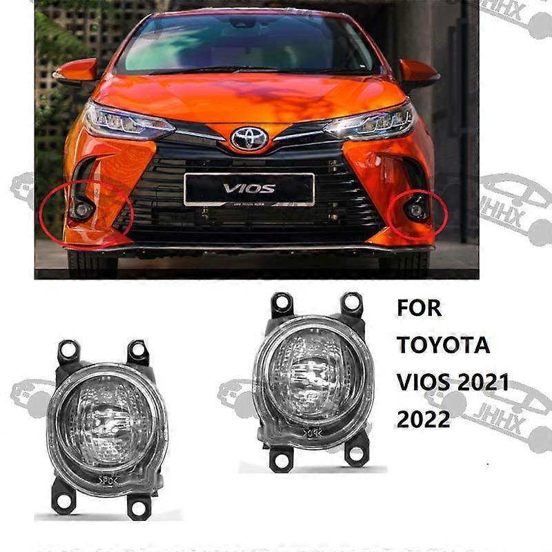 Compatible Vios Vios (Overseas Version) 2021 2022 Fog Lamp Front Anti-Fog Lamp Bar Lamp Fog Lamp Assembly