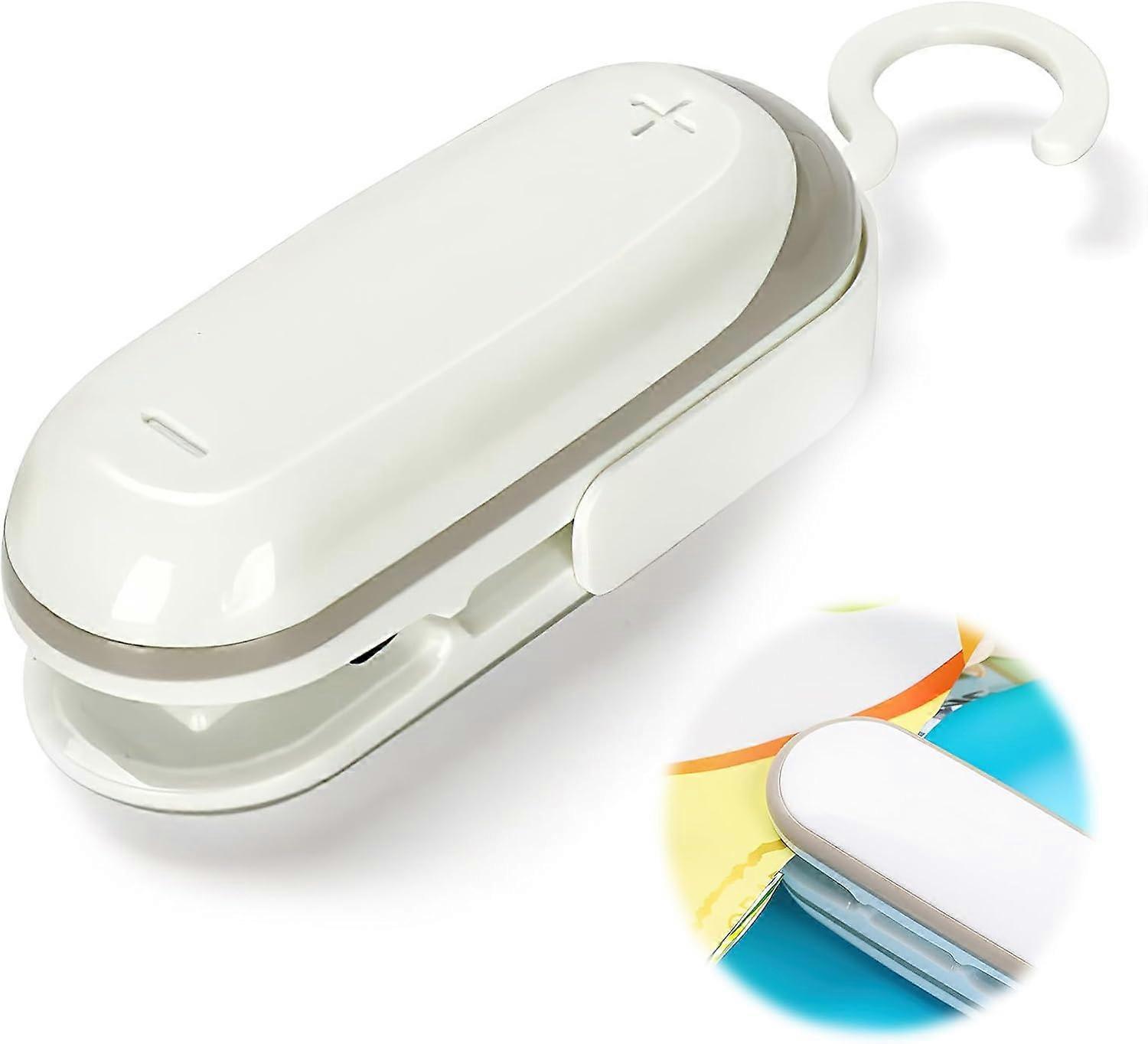 2-in-1 mini heat sealer with hook