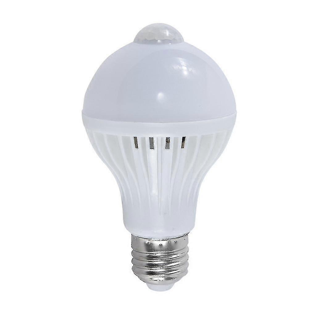 Motion Sensor Bulb Human Body Infrared Led Light, Porch Compatible (9w)