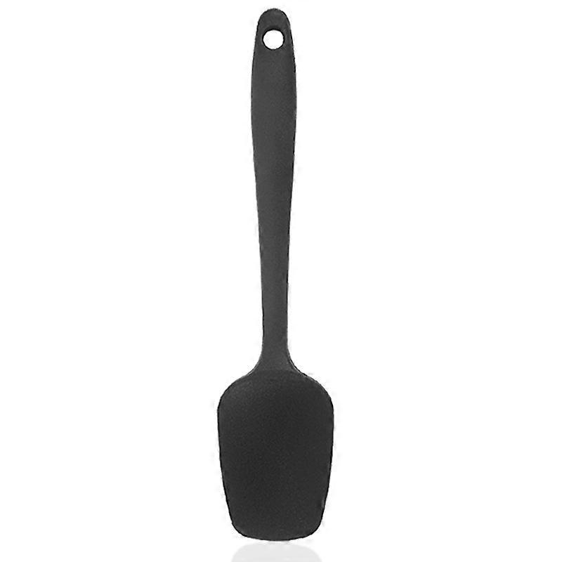 Long Handle Silicone Jar Spatula Non-Stick Rubber Scraper Heat Resistant Spatula Silicone Scraper for Jars, Smoothies, Blenders Cooking Baking Stirrin