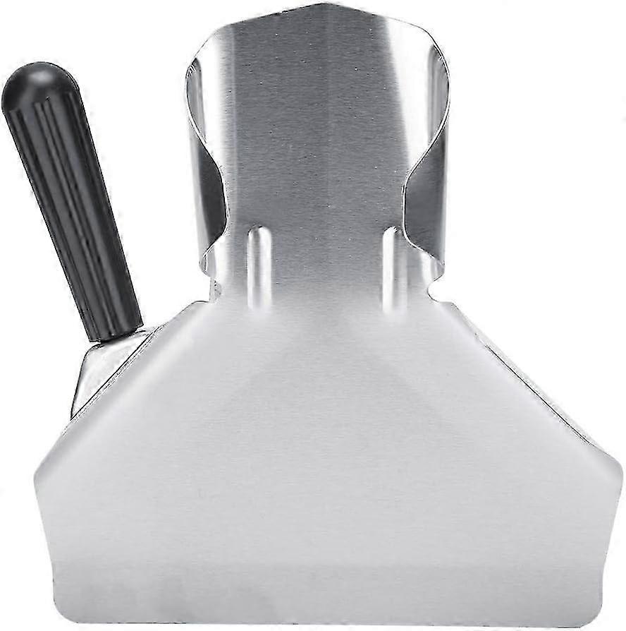 Φτυάρι τηγανητές πατάτες, εκσκαφέας τηγανητών πατατών από ανοξείδωτο ατσάλι, φτυάρι τηγανητές πατάτες διπλής λαβής, δεξιά λαβή Εκσκαφέας τηγανητών πατατών