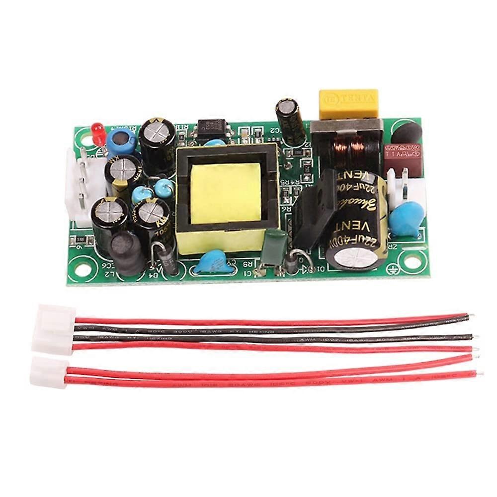 Voltage Converter Module, 5V1A/24V300mA AC-DC15W Dual Power Supply Module with Wire for Learners Beginners