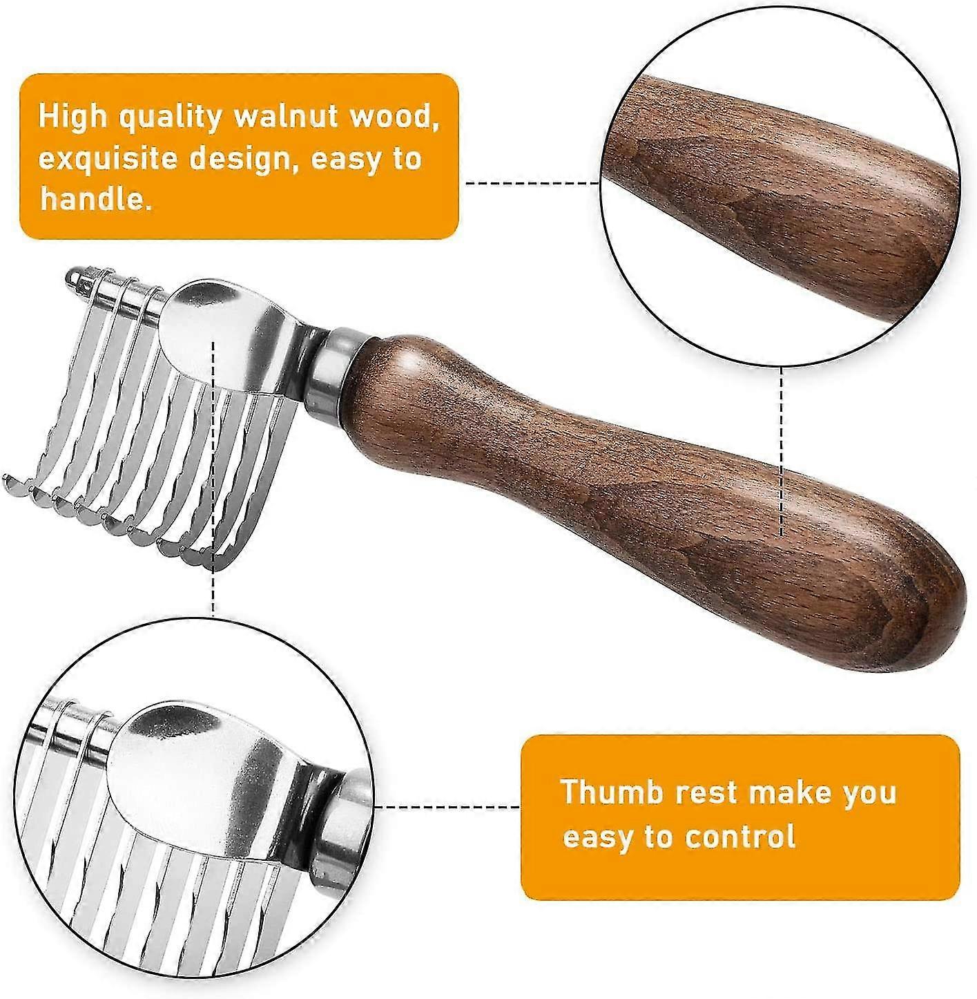 Dematting Comb Hunter Blade Rake main image 1