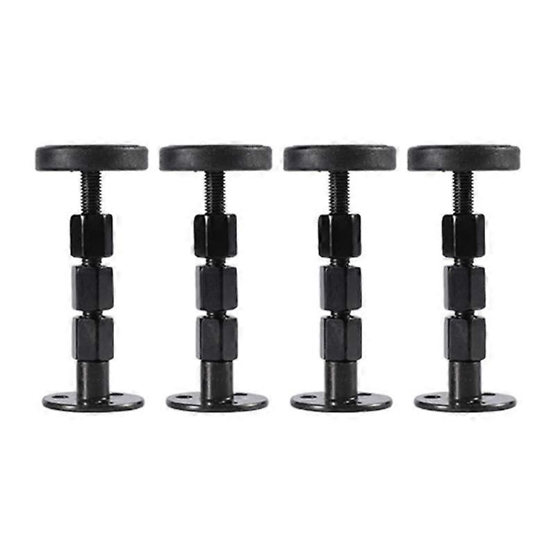 4PCS Headboard Stoppers, Adjustable Threaded Bed Frame Anti-Shake Tool, Bed Shake Support Stabilizer