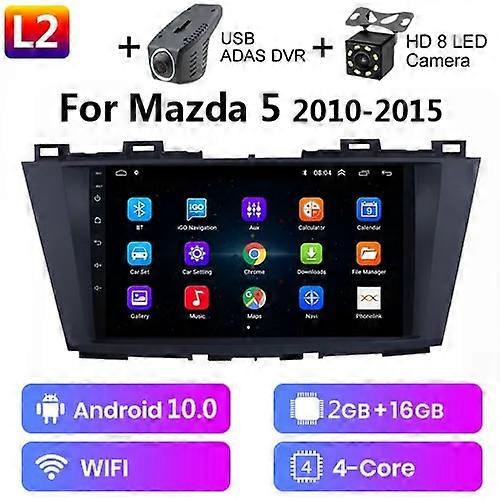 For Mazda 5 3 CW 2010 - 2015 Car Radio Multimedia Video Player Navigation GPS Android No 2din 2 din dvd Android Carplay stereo