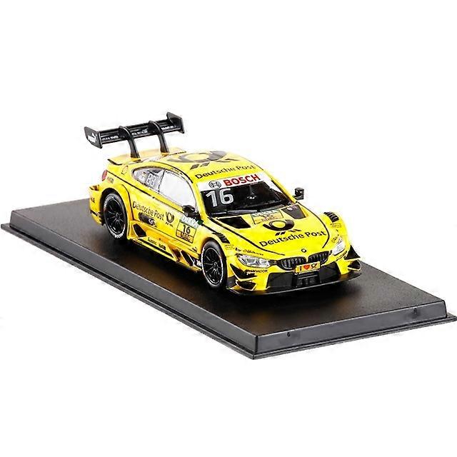 Skala 1:43 RMZ City Toy Diecast Model pojazdu BMW M4 DTM Super Factory Team Racing Sport Car Edukacyjna kolekcja prezentów Wyświetlacz prezentów