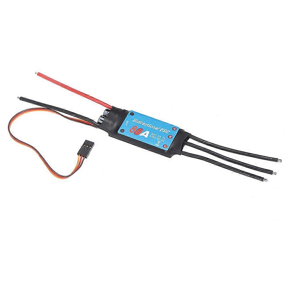 RC Electronic Accessories Model Two-way ESC 80A Model Airplane Remote Control Boat Wind-driven Ship Underwater Propeller ESC