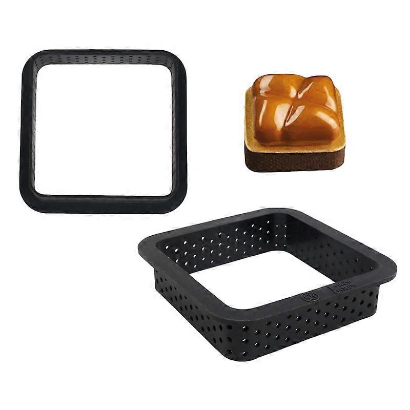 20/10/5/1pcs Perforated Tart Cake Ring Mousse Dessert Circle Plastic Molds