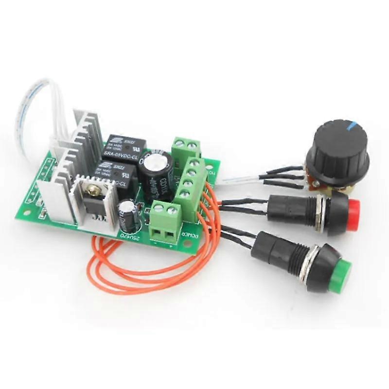 PWM DC motor governor 6V12V24V forward and reverse switch electric push rod motor controller button