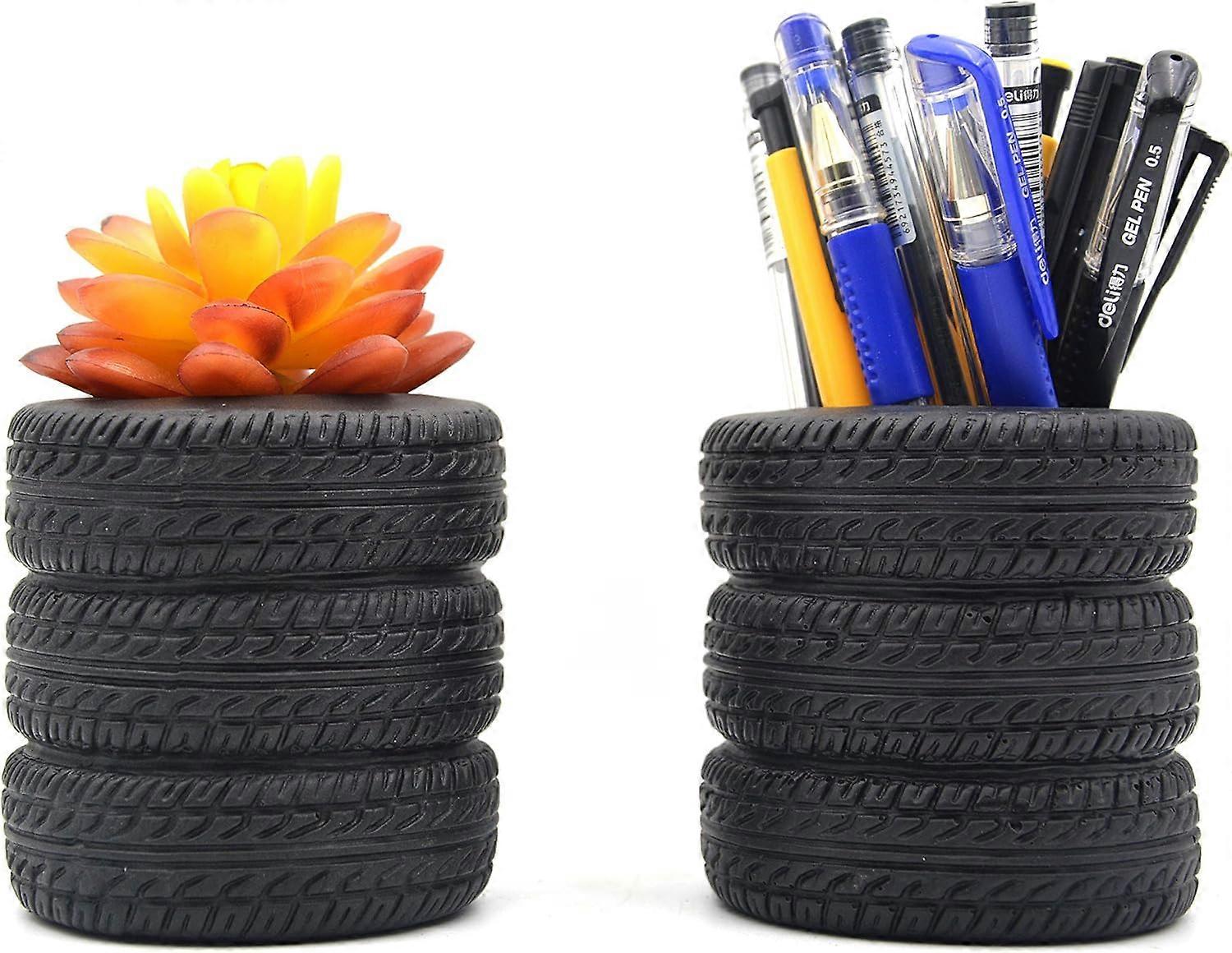 Tire Business Card Holder - Wheel Shop Display Stand Desktop Countertop,100% New