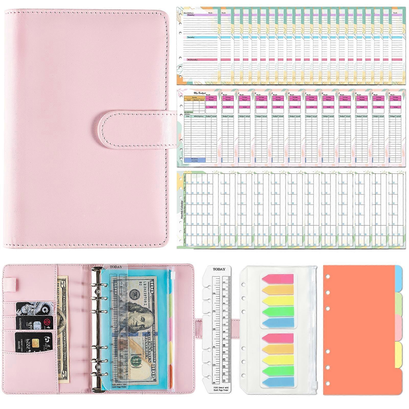 A6 Macaron Loose-Leaf Weekly Plan Monthly Plan Notebook