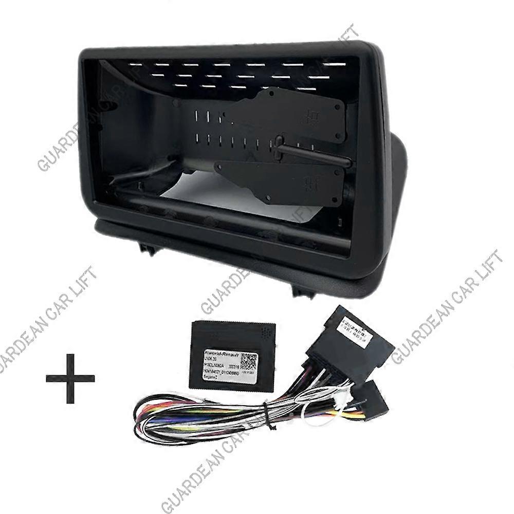 9Inch For Renault Clio3 2006-2019 Car Radio Android MP5 Player Manual Casing Frame 2 Din Head Unit Fascia Stereo Dash Cover Trim