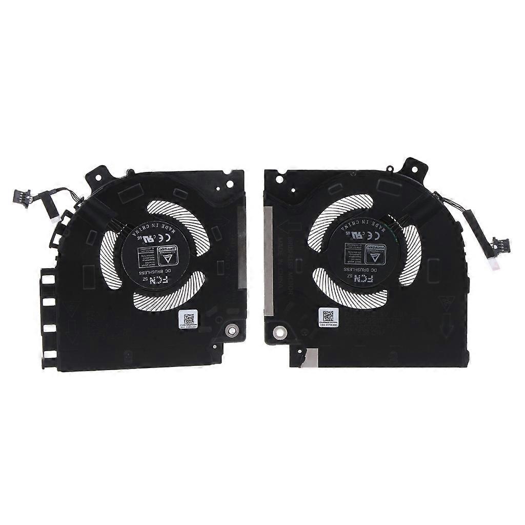 Laptop CPU GPU Radiator DC5V 0.5A 4 pin 4-wires for Dell Alienware X15 R1 Fans