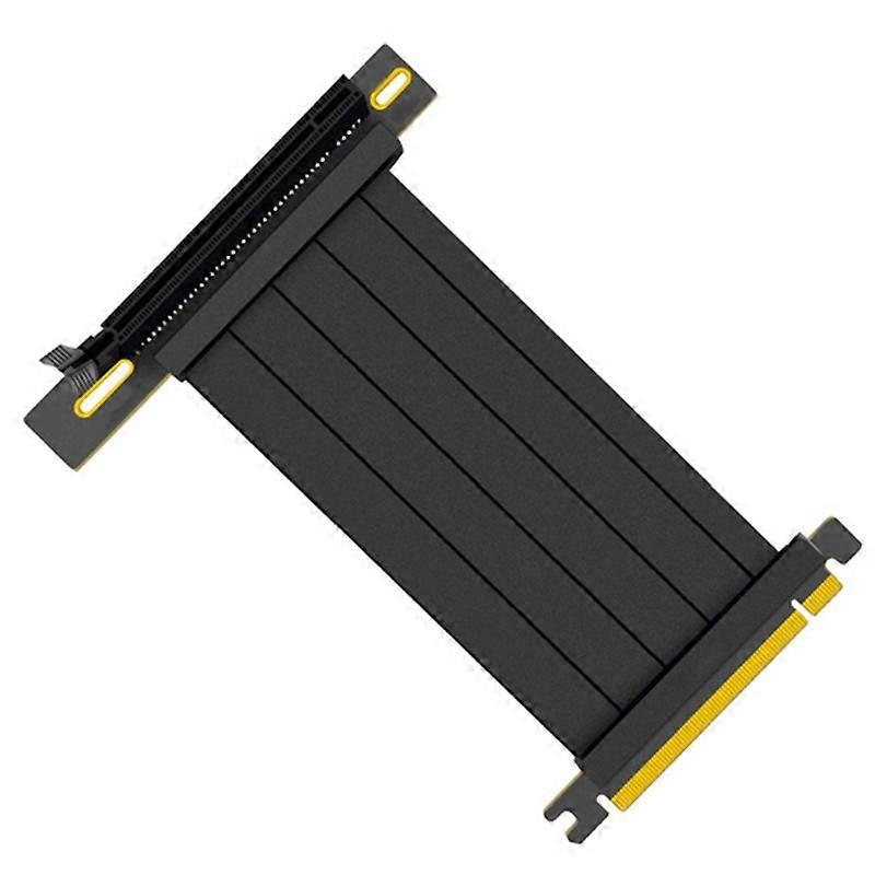 Full Speed PCIE 4.0 X16 Riser Graphics Card Extension Cable Shielded Extender