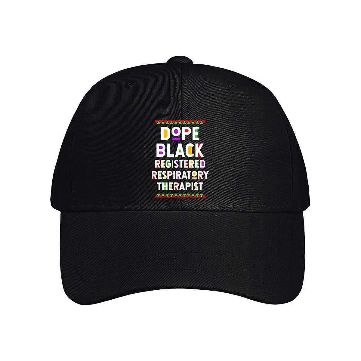 Dope Black Registered Respiratory Therapist Baseball Cap