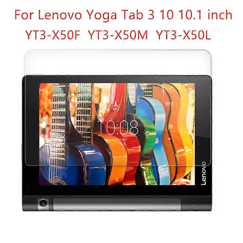 9H زجاج مقسى ل Lenovo Yoga Tab 3 10 Pro Plus واقي شاشة مقاس 10.1 بوصة YT3-X90F YT-X703F YT3-X50F واقيات شاشة واقية من الفيلم اللوحي