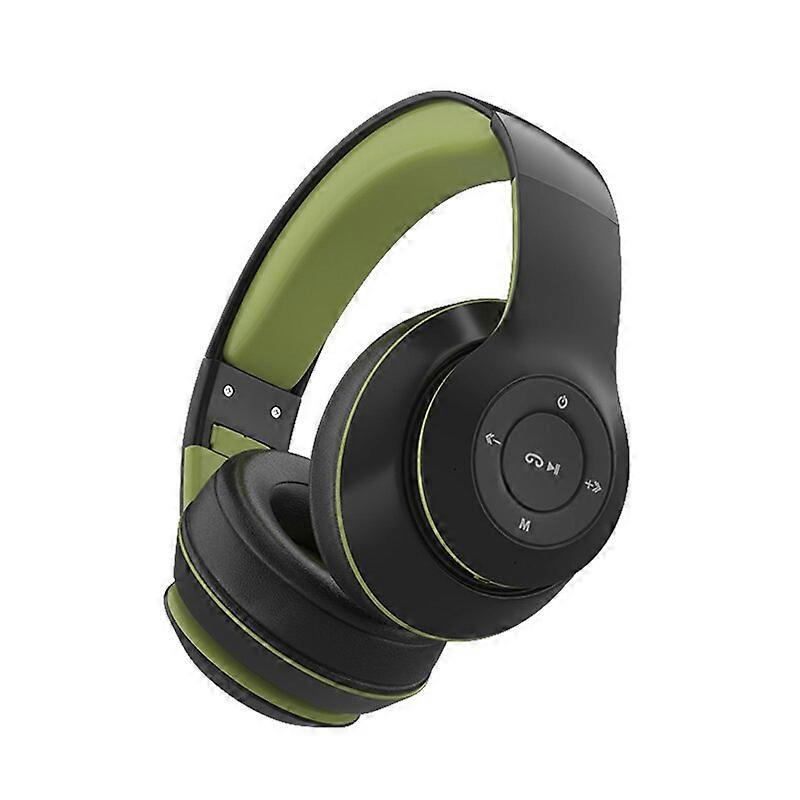 2023 Foldable Wireless Headsets Bluetooth Headphones Bass Stereo Earphone Mp3 Player With Mic Support TF Card AUX PC For Kids Headphones & Headsets