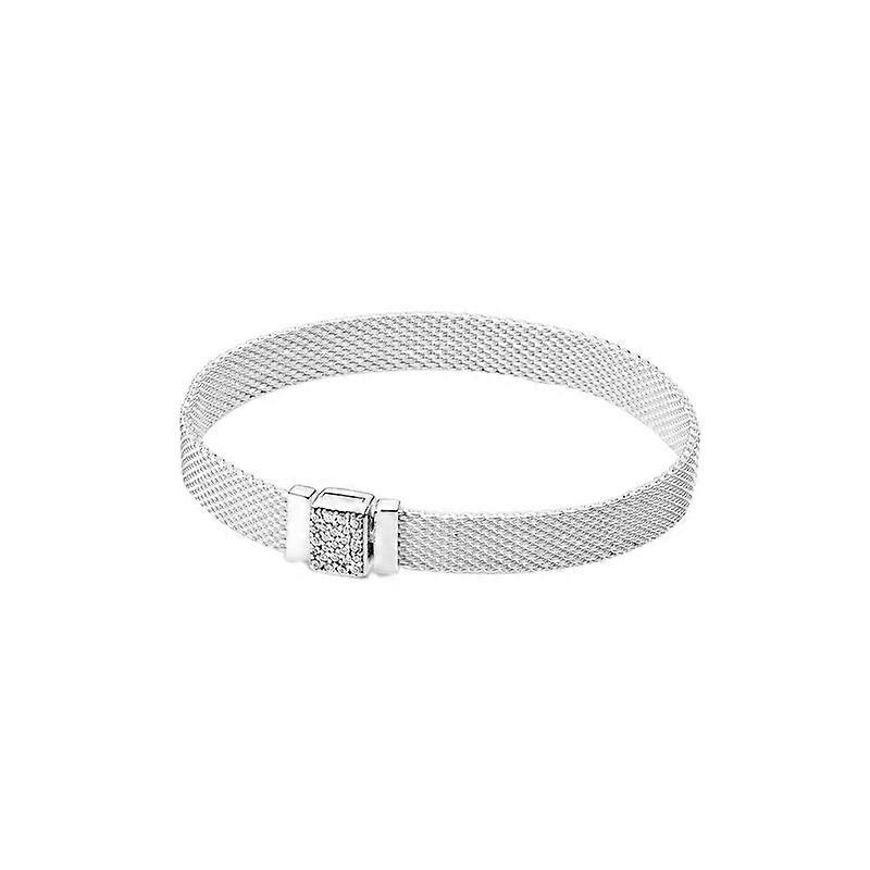 Reflexions Sparkling Clasp, Clear CZ Bracelet