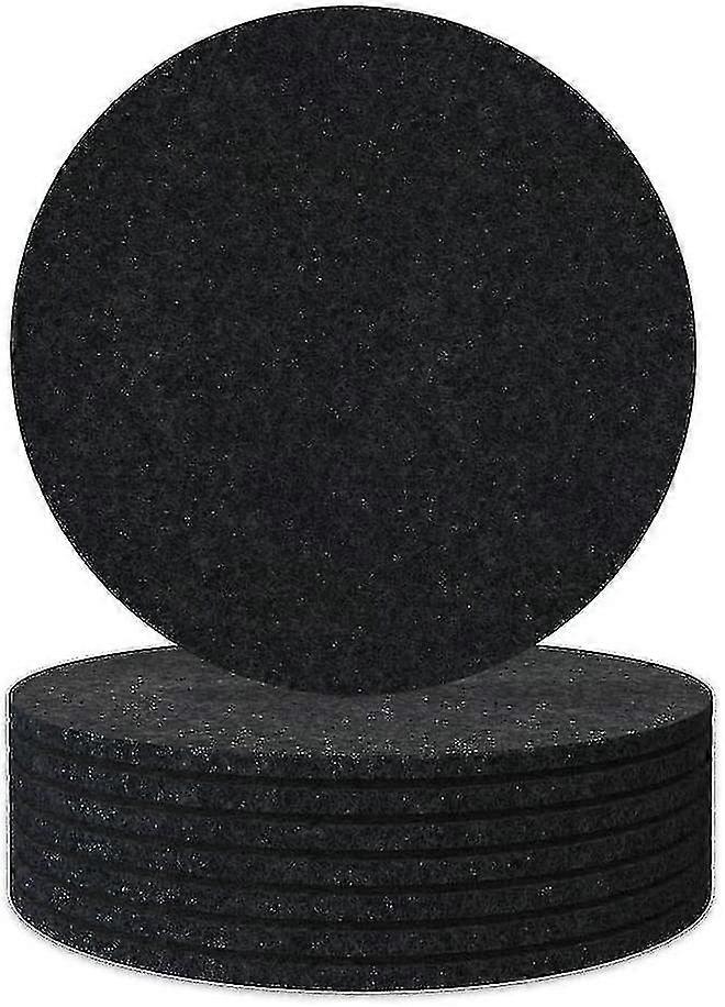 8 Pcs Coasters For Drinks, Absorbent Felt Coasters - Increase The Waterproof