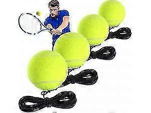 4 Packs Tennis Ball With String Tennis Er
