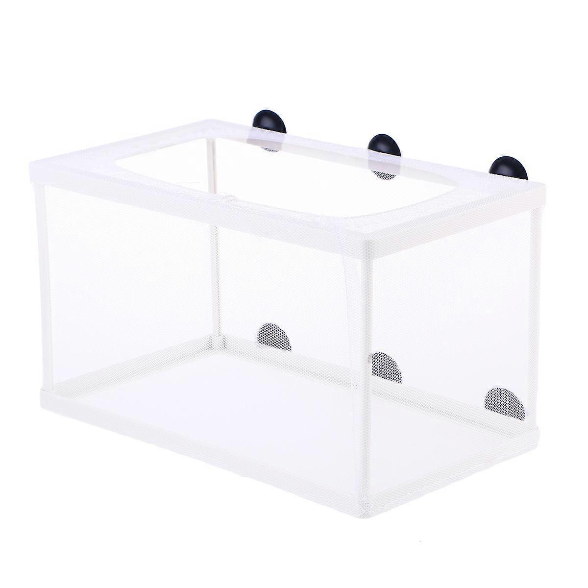 Fish Breeder Net Big Size Fry Hatchery Incubator with Suction Cup for Aquarium