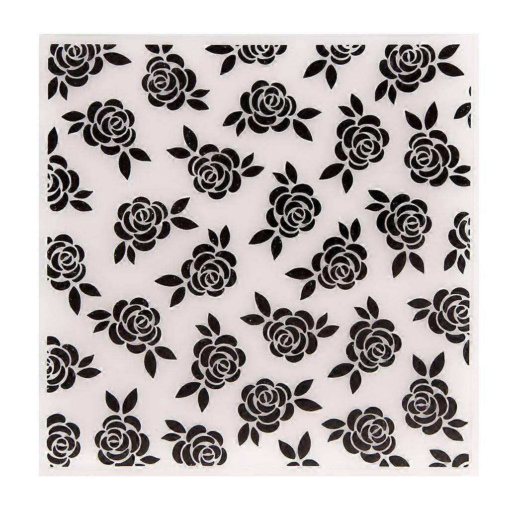 3D Flower Embossing Folder Stencil Template DIY Craft Making Cards Scrapbooking