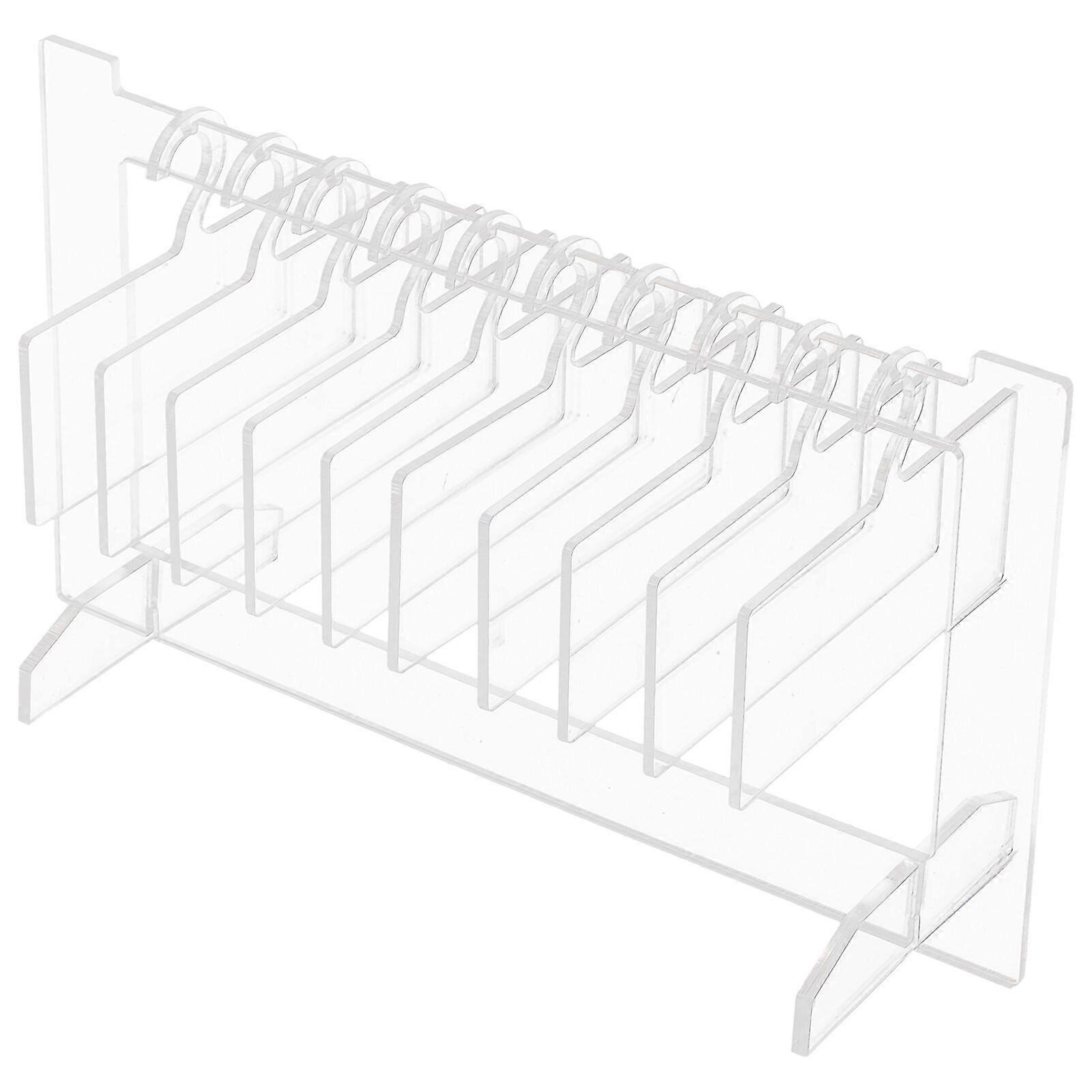 1 Set False Nail Tips Display Stand Delicate Nail Art Display Board False Nail Tips Sample Display