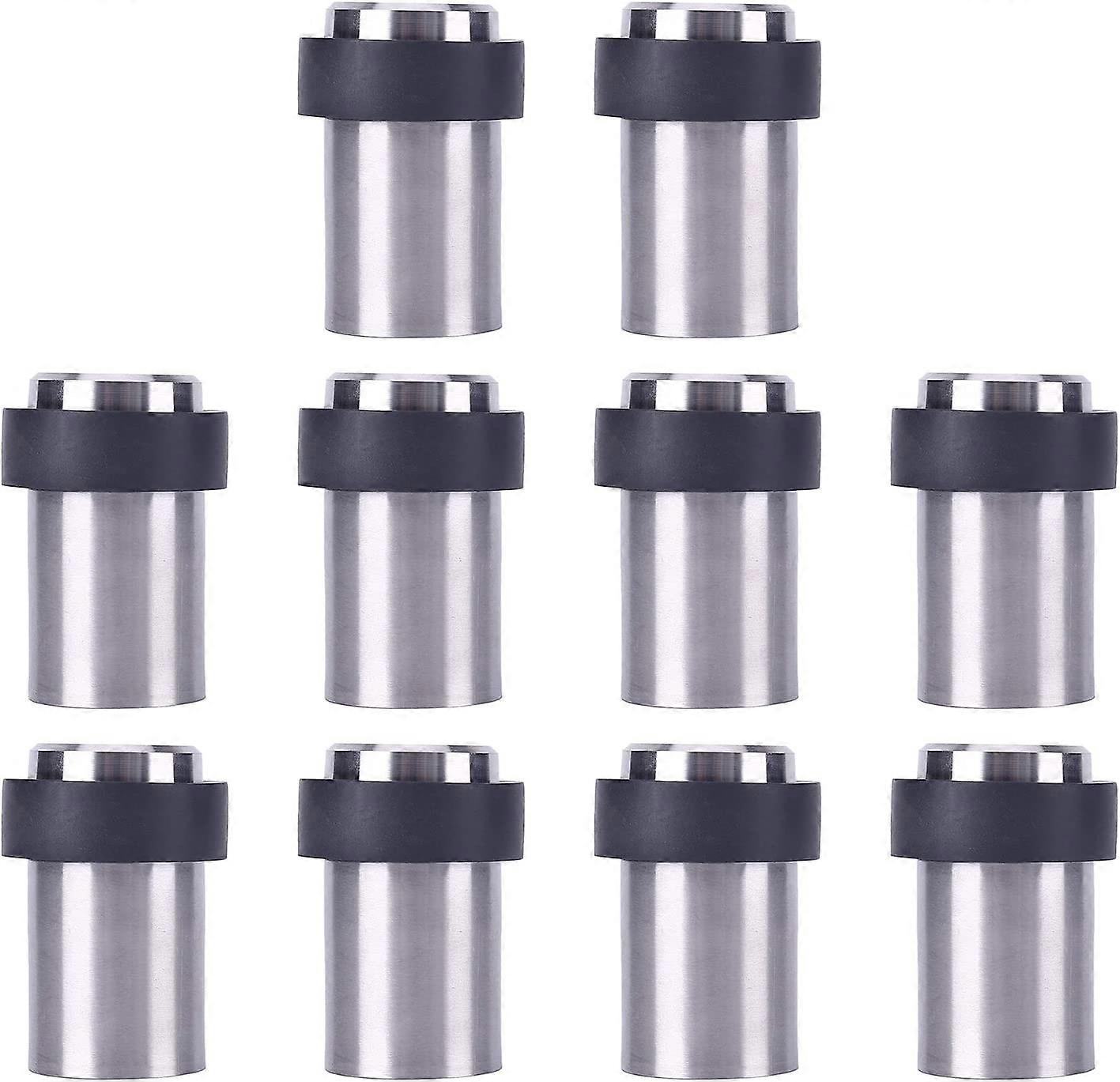 10 x Vloer Deurstopper 6cm RVS Deurstopper Deurstopper