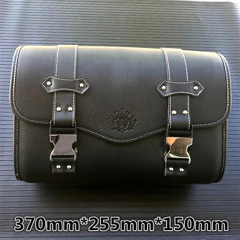 Motorcycle Tool Bag Universal Rear Saddlebag Large Capacity Front Forks Handlebar Bag For Sportster Eather Travel Pouch