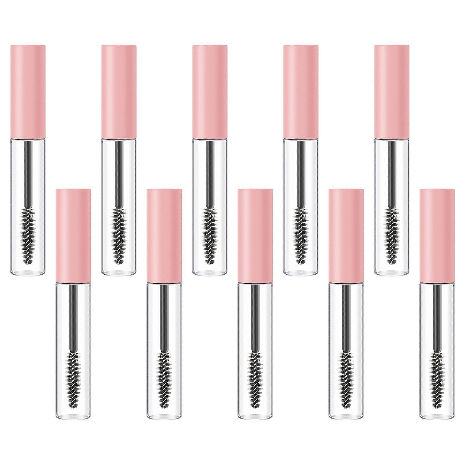 10PCS Empty DIY Mascara Tube with Wand 10ml Reusable Eyelash Cream Container