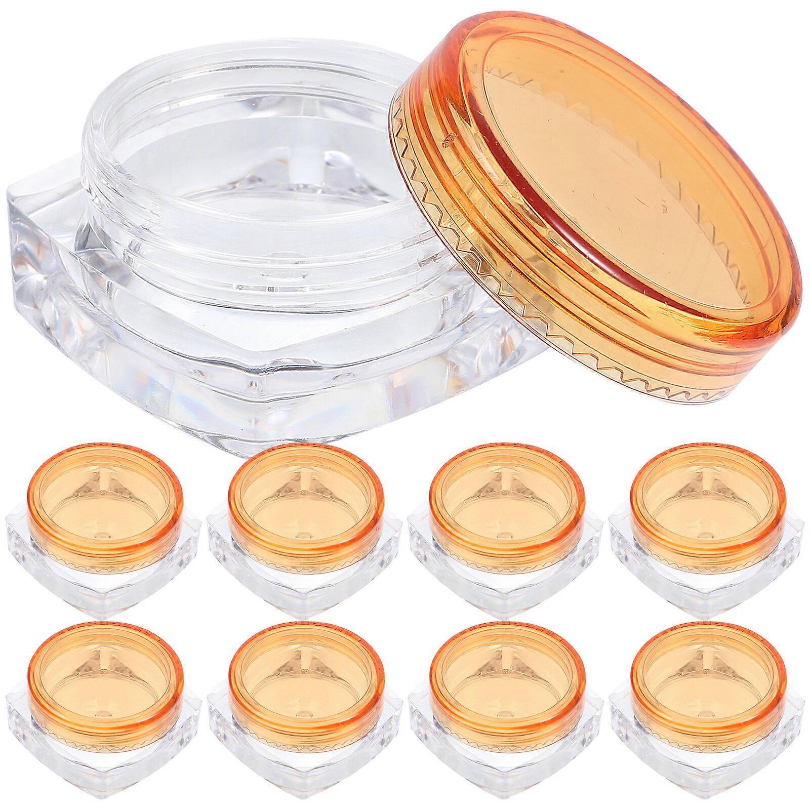 36pcs Empty Cream Jars Refillable Cream Jars Travel Size Containers Small Cream Containers 3g