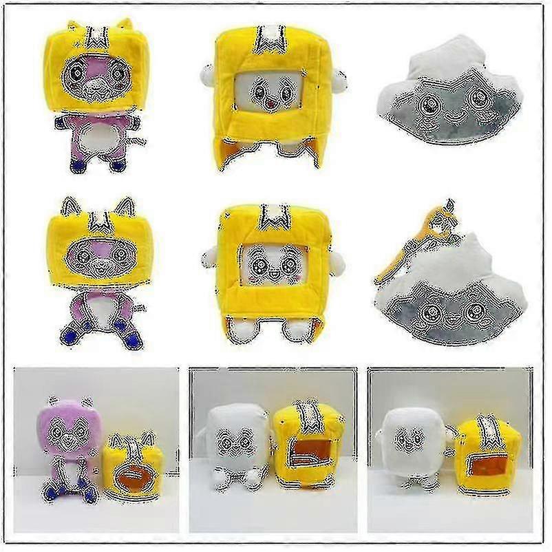 ランキーボックスボクシー+フォクシー+ロッキーぬいぐるみソフトぬいぐるみおもちゃキッドゲームフィギュア人形