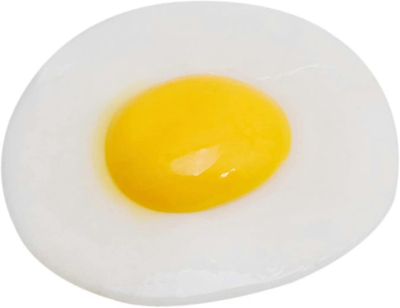 Simulated Poached Egg Decompression Creative Toy Round-Shaped Poached Egg Home Decor (D-8D)