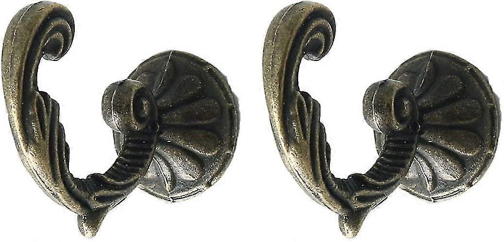 Sourcing Map Zinc Alloy Curtain Brackets - Delicate, Strong Brackets, Window & Wall Hooks, Coat Racks