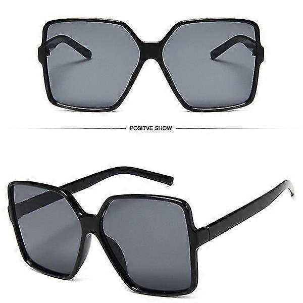 Large Square Sunglasses Ladiesblack