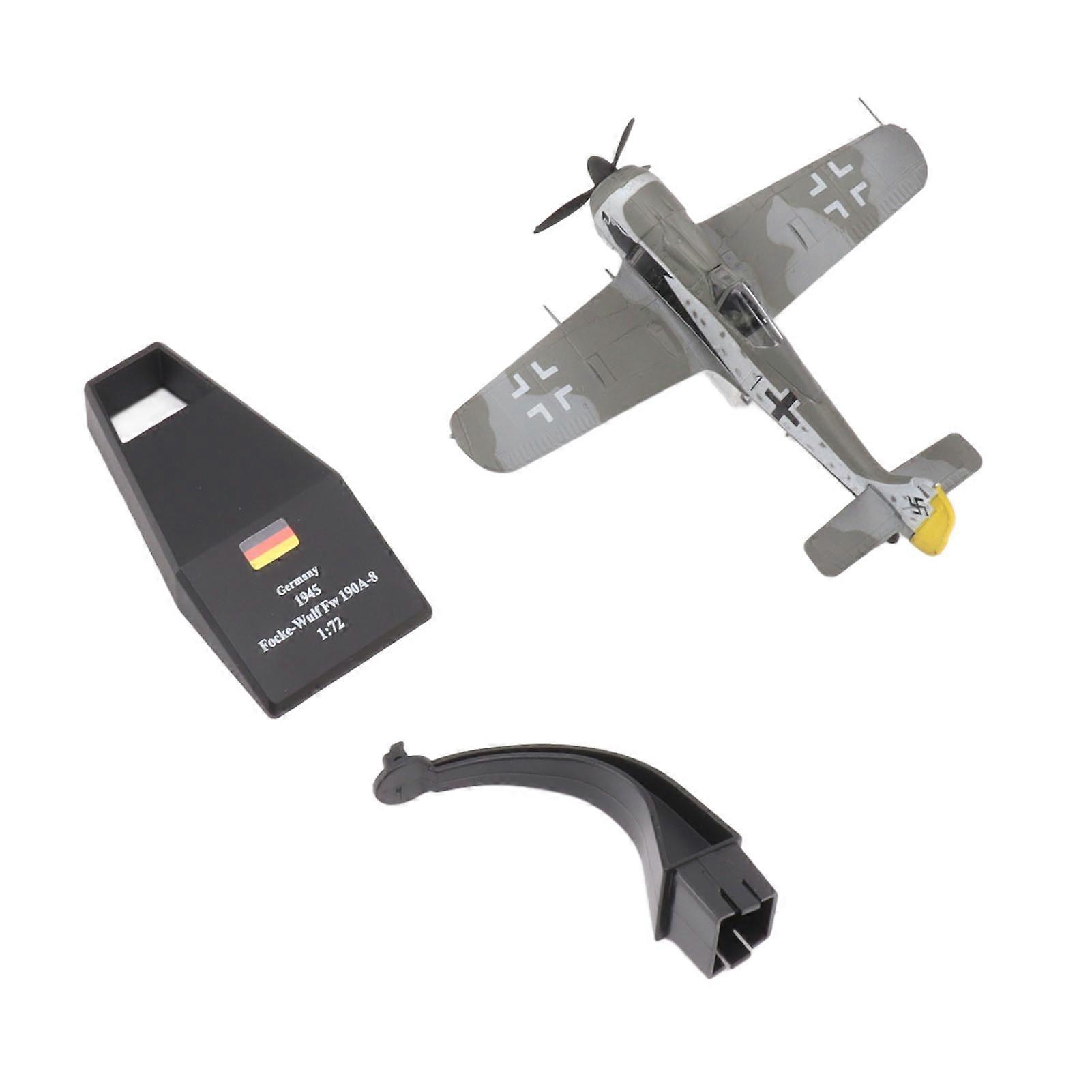 1:72 Diecast Fighter Aircraft Simulation Alloy Metal Fighter Aircraft Model with Stand