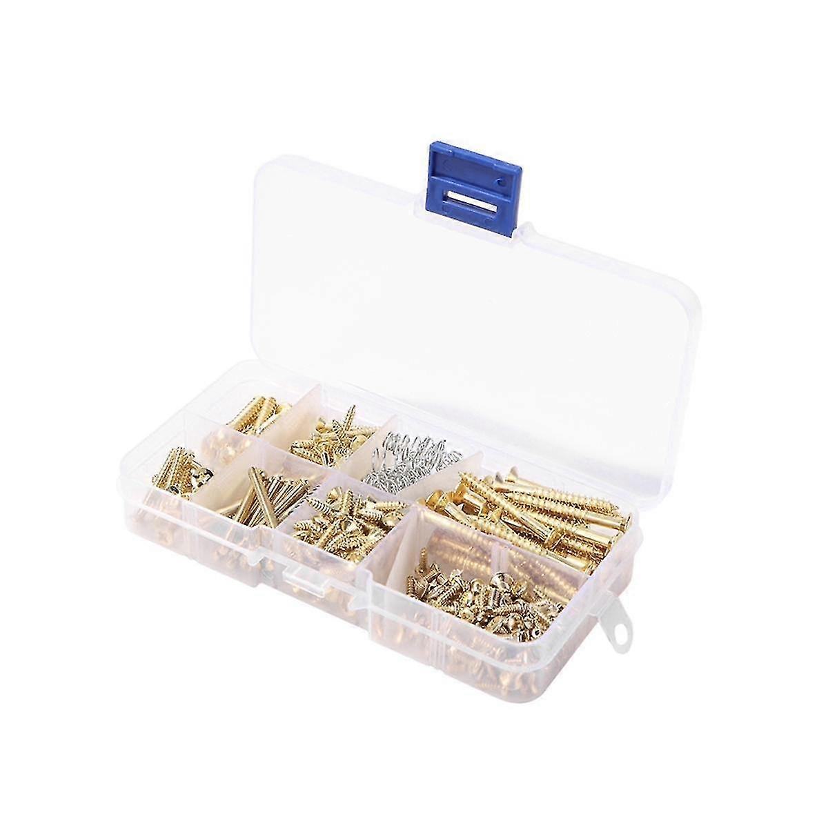 High qualityA1 226pcs Electric Kit compatible Pickguard Back Plate Mount Bolt Diy Tool Musical Instruments Part Gold