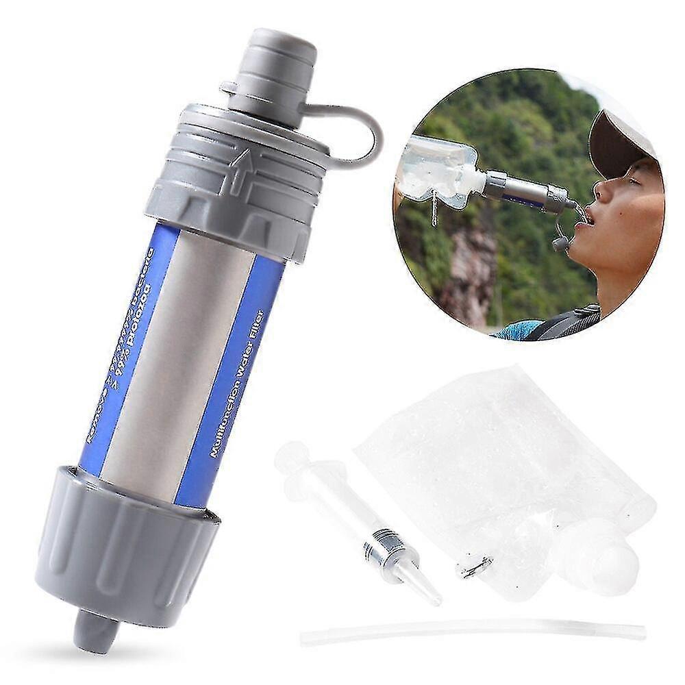 Feld Tragbarer Wasserfilter Stroh Wasserfiltration Reinigungssystem