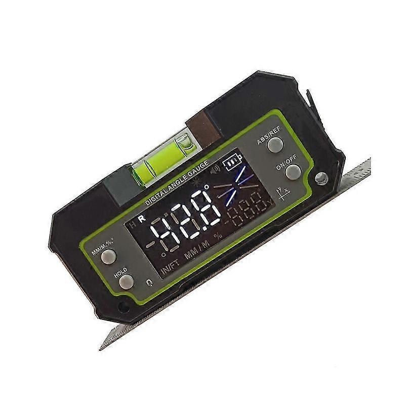 Bluetooth Level Inclinometer Dual Axis Digital Protractor Measuring Angle Ruler Biax Rechargeable Magnetic Level Box