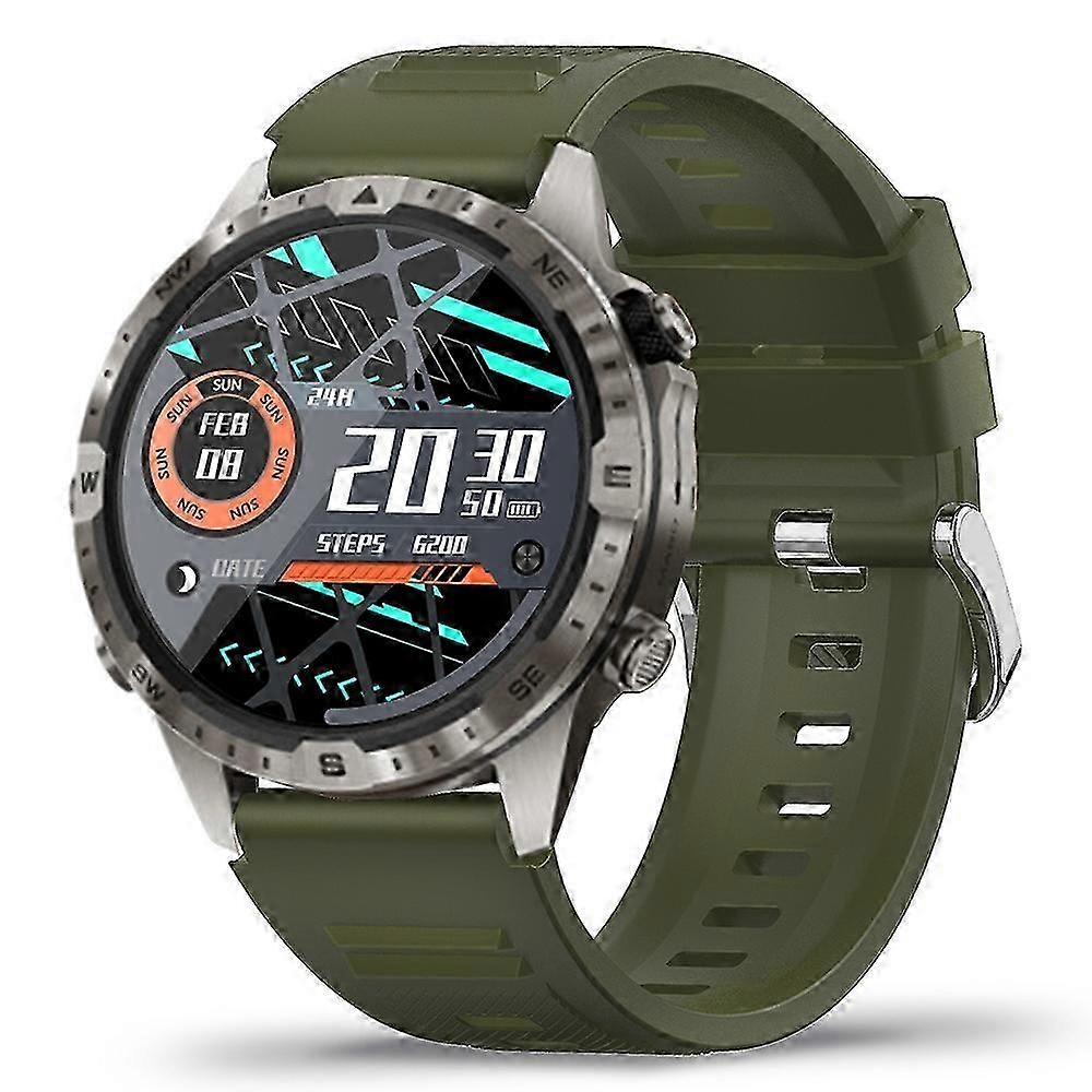 GT45 1,6-tommer smart ur bluetooth opkald fitness tracker armbånd med puls blodtryk