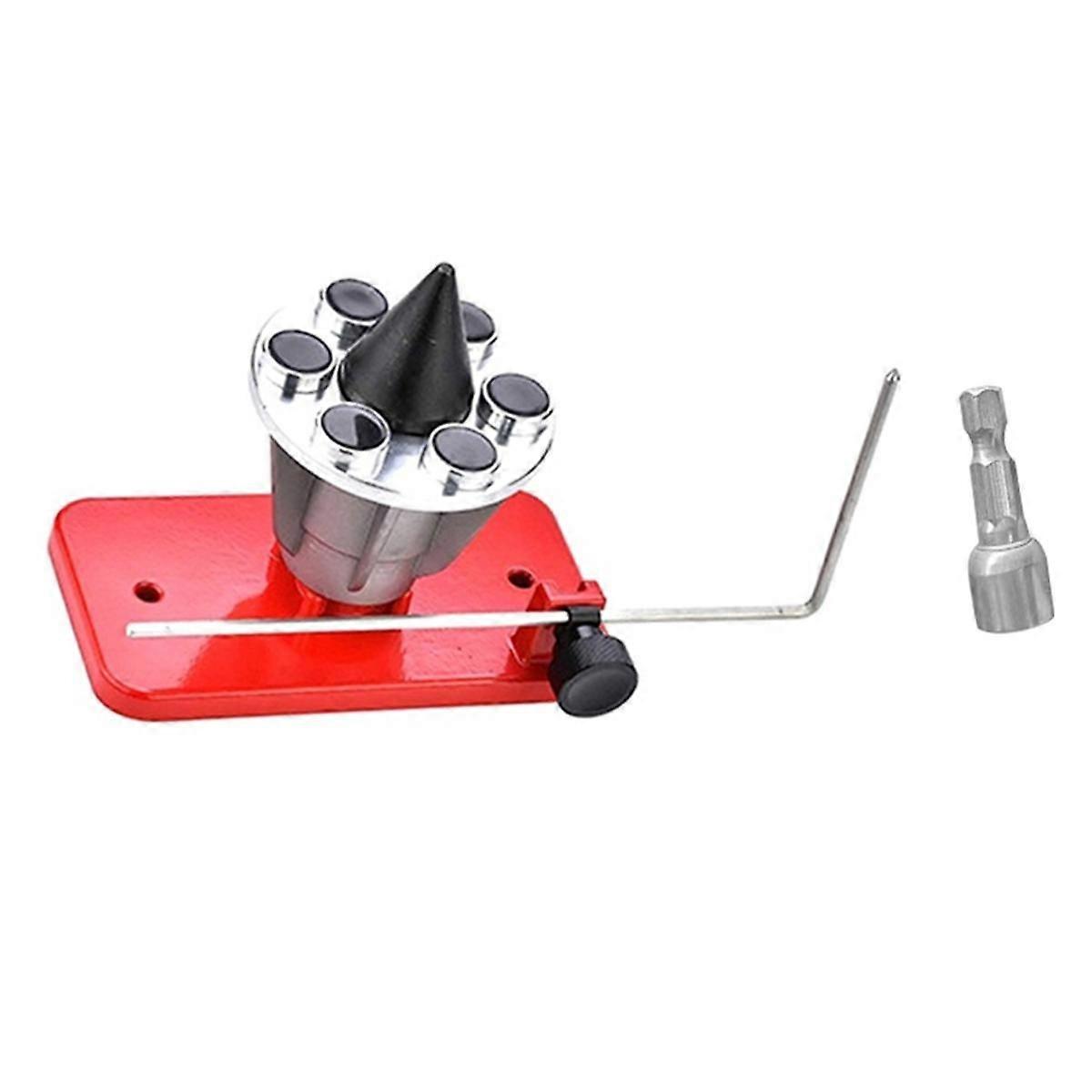 339075B Blade Balancer Replace for Lawn Mower Blade Balancer Magnetic Wall Mount 42-047 Red