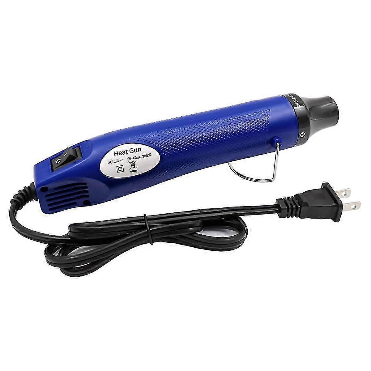 Portable Hot Air Machine Mini Hot Air Machine Hot Air Machine For Embossing Shrink Wrapping Drying Paint Us Plug Blue